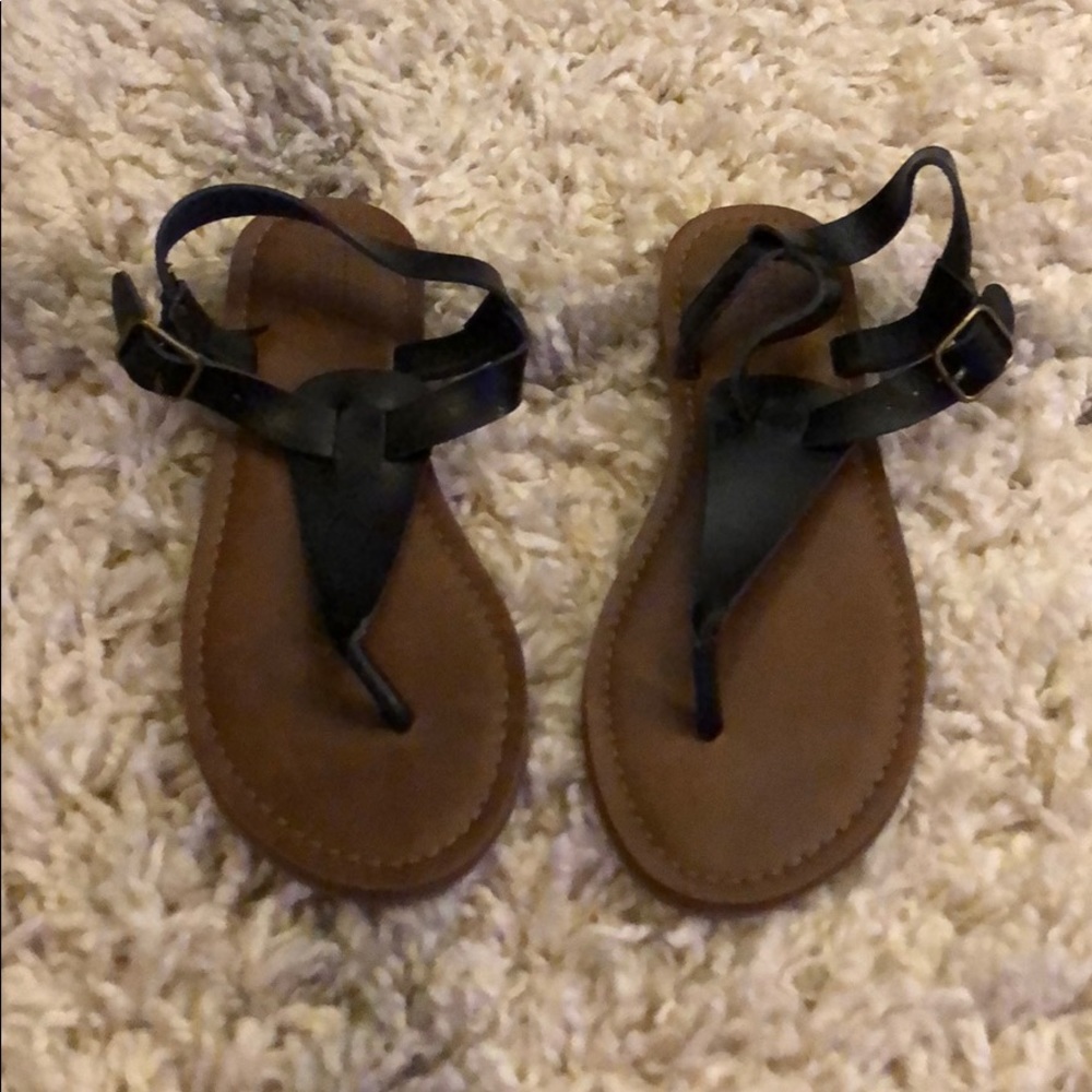 Mossimo Black Sandals